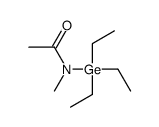 N-methyl-N-triethylgermylacetamide结构式