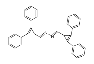 2,3-Diphenyl-2-cyclopropen-1-carbaldehydazin结构式