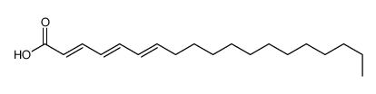 nonadeca-2,4,6-trienoic acid Structure