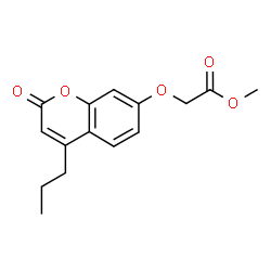 methyl 2-(2-oxo-4-propylchromen-7-yl)oxyacetate picture