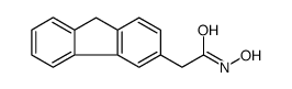 2-(9H-fluoren-3-yl)-N-hydroxyacetamide结构式