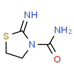 3-Thiazolidinecarboxamide,2-imino-(9CI)结构式