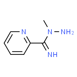 2-Pyridinecarboximidicacid,1-methylhydrazide(9CI)结构式