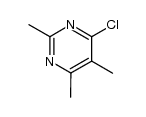 4-chloro-2,5,6-trimethyl-pyrimidine structure