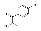 2-hydroxy-1-(4-hydroxyphenyl)propan-1-one Structure