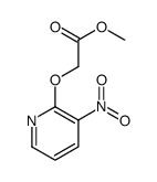 Methyl [(3-nitro-2-pyridinyl)oxy]acetate Structure