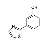 3-thiazol-2-yl-phenol结构式