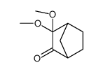 3,3-dimethoxybicyclo[2.2.1]heptan-2-one Structure