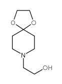 1-(2-HYDROXYETHYL)-4-PIPERIDONE ETHYLEN& Structure