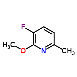 3-Fluoro-2-methoxy-6-picoline Structure