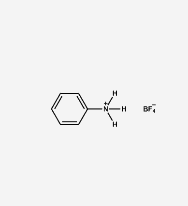 Phenylammonium tetrafluoroborate structure