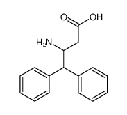 3-AMINO-4,4-DIPHENYL-BUTANOIC ACID structure