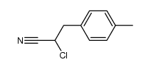 2-chloro-3-p-tolyl-propionitrile结构式
