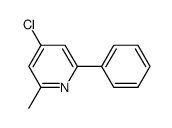 4-chloro-2-methyl-6-phenyl-pyridine结构式