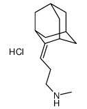 3-(2-adamantylidene)-N-methylpropan-1-amine,hydrochloride结构式