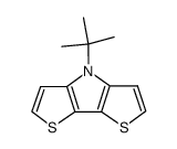 N-(tert-butyl)dithieno[3,2-b:2',3'-d]pyrrole Structure