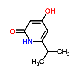 4-Hydroxy-6-isopropyl-2(1H)-pyridinone结构式