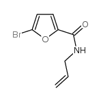 5-bromo-N-prop-2-enylfuran-2-carboxamide Structure