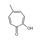2-hydroxy-5-methylcyclohepta-2,4,6-trien-1-one Structure