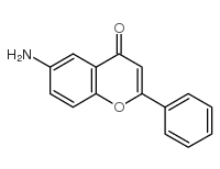 6-Aminoflavone Structure