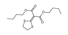 dibutyl 2-(1,3-dithiolan-2-ylidene)propanedioate Structure