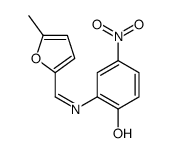 2-{[(5-methyl-2-furyl)methylene]amino}-4-nitrophenol picture