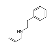 N-(2-phenylethyl)prop-2-en-1-amine Structure