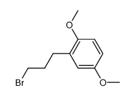 1-(3-Bromopropyl)-2,5-dimethoxybenzene Structure