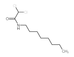 Acetamide, 2,2-dichloro-N-octyl- Structure