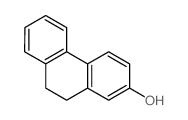 2-Phenanthrenol,9,10-dihydro-结构式