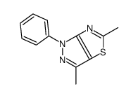 3,5-dimethyl-1-phenylpyrazolo[3,4-d][1,3]thiazole Structure