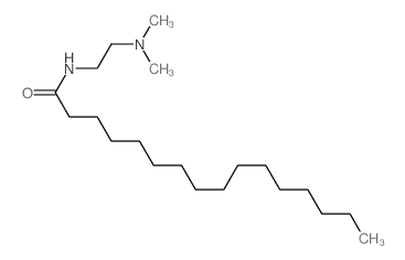 Hexadecanamide,N-[2-(dimethylamino)ethyl]- structure