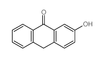 2-hydroxy-10H-anthracen-9-one结构式