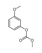 Carbonic acid 3-methoxyphenyl=methyl structure