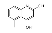 5-methyl-quinoline-2,4-diol Structure