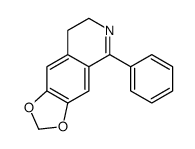 5-phenyl-7,8-dihydro-[1,3]dioxolo[4,5-g]isoquinoline结构式