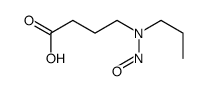 N-PROPYL-N-(3-CARBOXYPROPYL)NITROSAMINE结构式