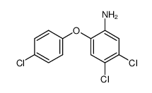 4,5-Dichloro-2-(4-chlorophenoxy)aniline picture