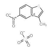 3-methyl-6-nitro-[1,3]thiazolo[3,2-a]pyridin-4-ium,perchlorate结构式