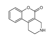 1,2,3,4-tetrahydrochromeno[3,4-c]pyridin-5-one结构式