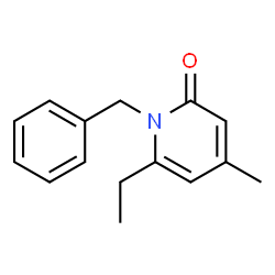 2(1H)-Pyridinone,6-ethyl-4-methyl-1-(phenylmethyl)-(9CI)结构式