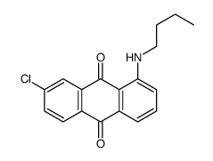 1-(butylamino)-7-chloroanthracene-9,10-dione结构式