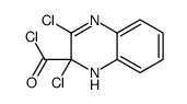 2,3-dichloro-1H-quinoxaline-2-carbonyl chloride Structure