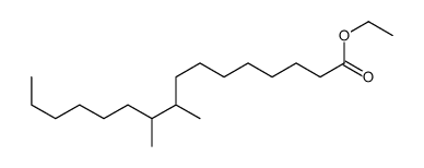 ethyl 9,10-dimethylhexadecanoate Structure
