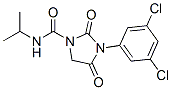 3-(3,5-dichlorophenyl)-2,4-dioxo-N-propan-2-yl-imidazolidine-1-carboxamide结构式