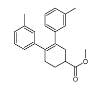 methyl 3,4-bis(3-methylphenyl)cyclohex-3-ene-1-carboxylate Structure