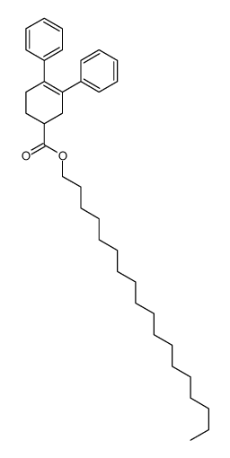 octadecyl 3,4-diphenylcyclohex-3-ene-1-carboxylate Structure