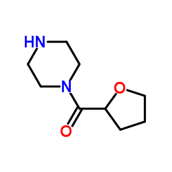 1-(Tetrahydro-2-furoyl)piperazine structure