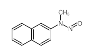 N-methyl-N-naphthalen-2-yl-nitrous amide结构式