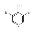 3,5-Dibromo-4-pyridinethiol结构式